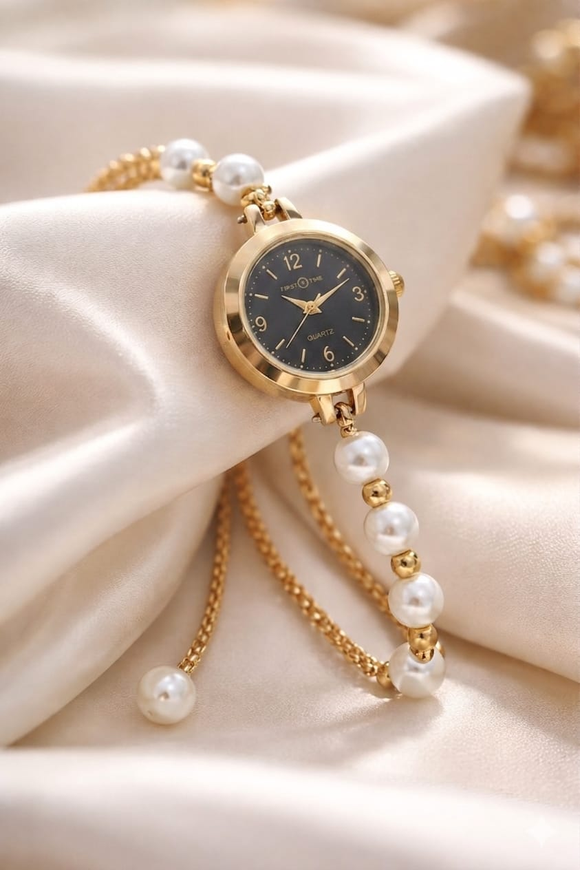 NEW STYLE BRASLAT WATCH – Premium Quality Bracelet Chain Lock